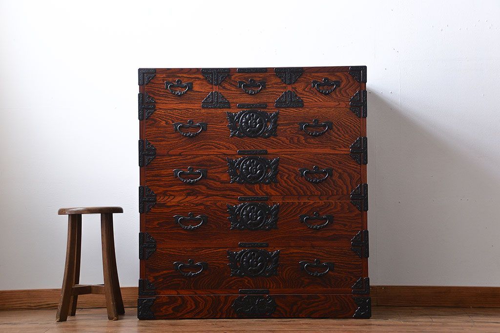 中古 伝統民芸家具 岩谷堂箪笥