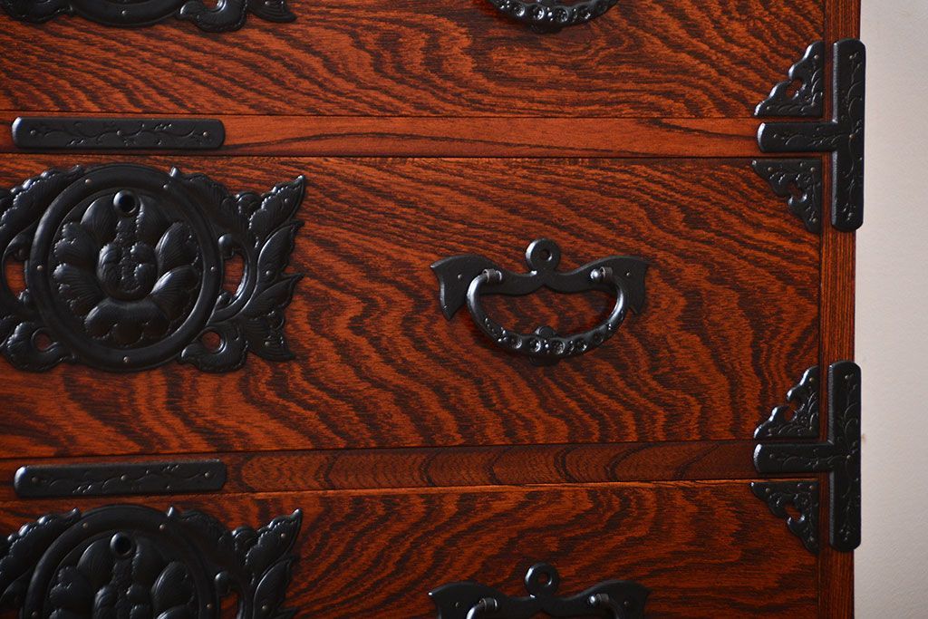 中古 伝統民芸家具 岩谷堂箪笥