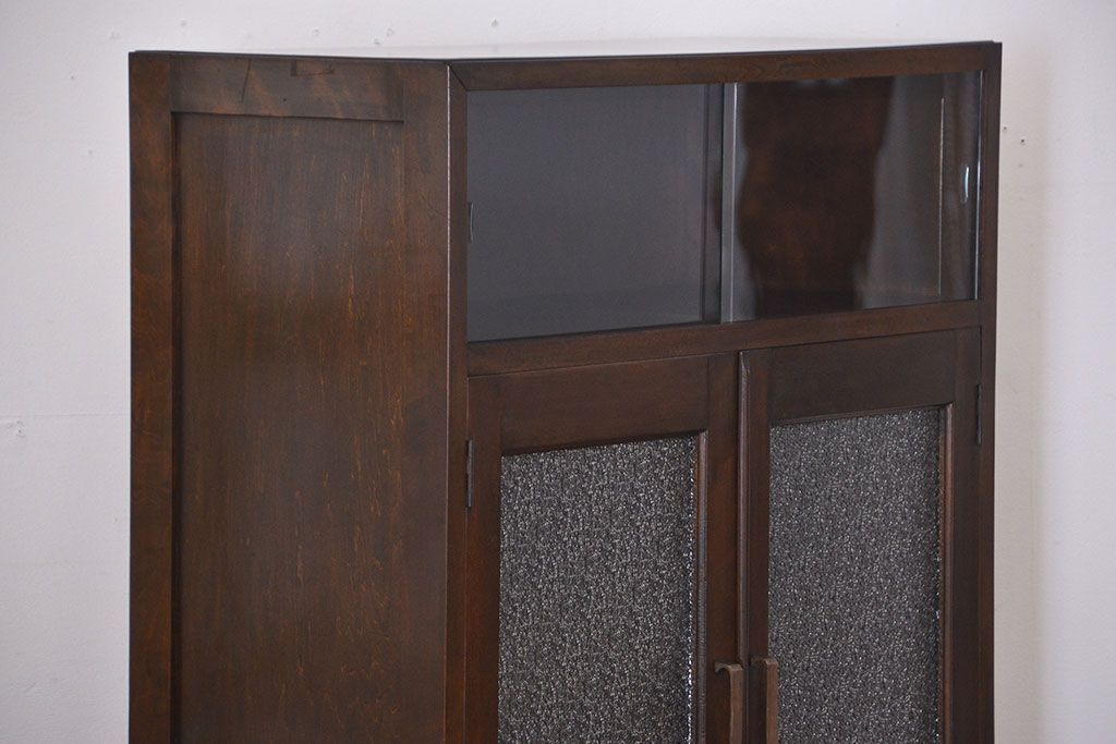 レトロ家具　昭和レトロ　引き出し2杯付き本箱