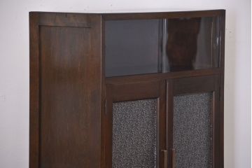 レトロ家具　昭和レトロ　引き出し2杯付き本箱