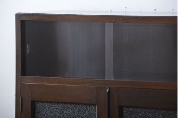 レトロ家具　昭和レトロ　引き出し2杯付き本箱