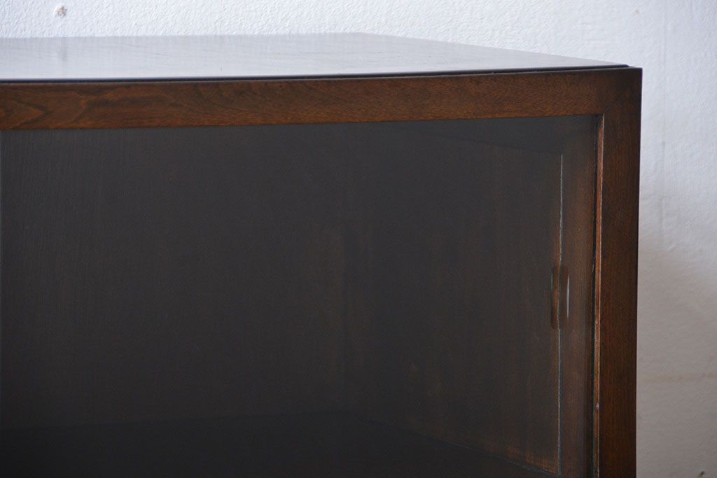 レトロ家具　昭和レトロ　引き出し2杯付き本箱