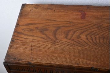アンティーク家具　アンティーク　栓材の本箱