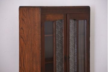 アンティーク家具　アンティーク　栓材の本箱