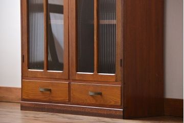 レトロ家具　昭和レトロ　シンプルな本箱