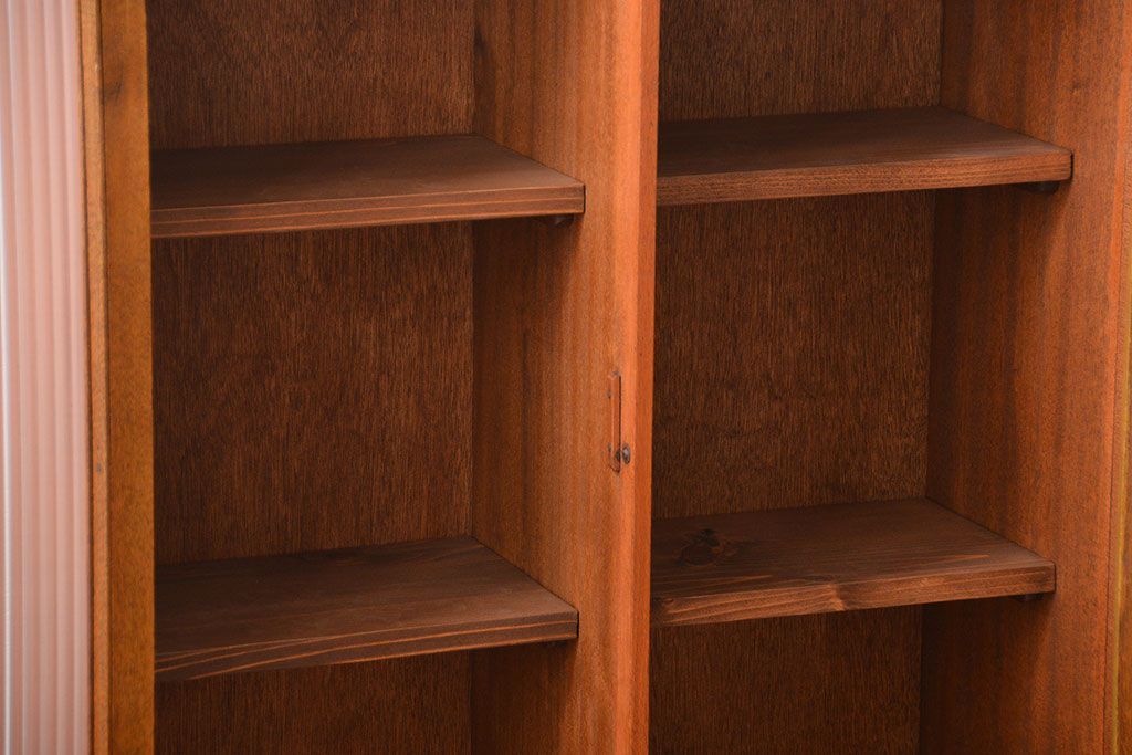 レトロ家具　昭和レトロ　シンプルな本箱