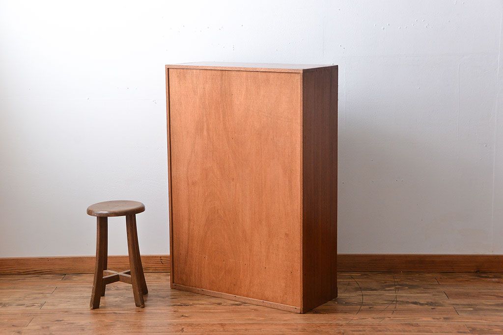 レトロ家具　昭和レトロ　シンプルな本箱