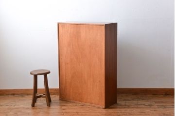 レトロ家具　昭和レトロ　シンプルな本箱