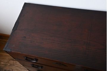 アンティーク家具　古民具・骨董　仙台一間箪笥(時代箪笥、仙台箪笥)