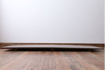 アンティーク家具　古民家スタイル　漆がきれいな欅の一枚板古材(材料)(4)