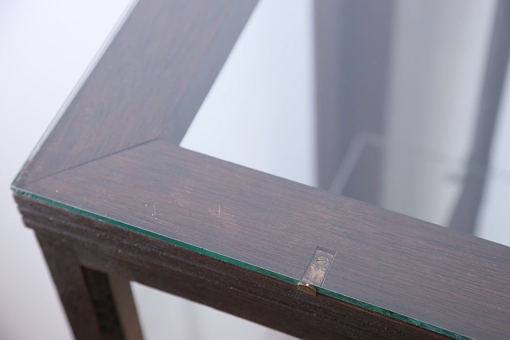 アンティーク家具　大正ロマン　大振り!縦型ガラスケース