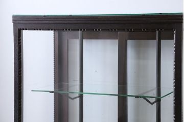アンティーク家具　大正ロマン　大振り!縦型ガラスケース
