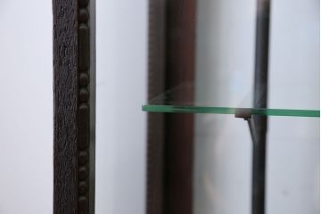 アンティーク家具　大正ロマン　大振り!縦型ガラスケース