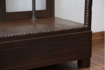 アンティーク家具　大正ロマン　大振り!縦型ガラスケース