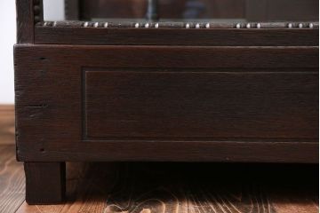 アンティーク家具　大正ロマン　大振り!縦型ガラスケース