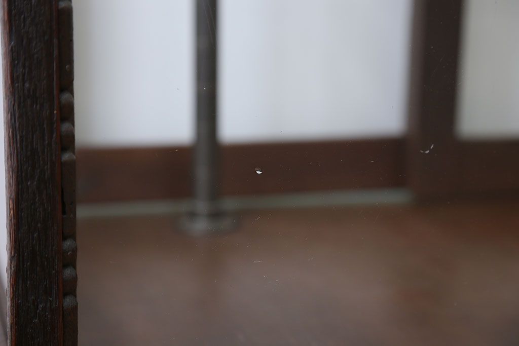 アンティーク家具　大正ロマン　大振り!縦型ガラスケース