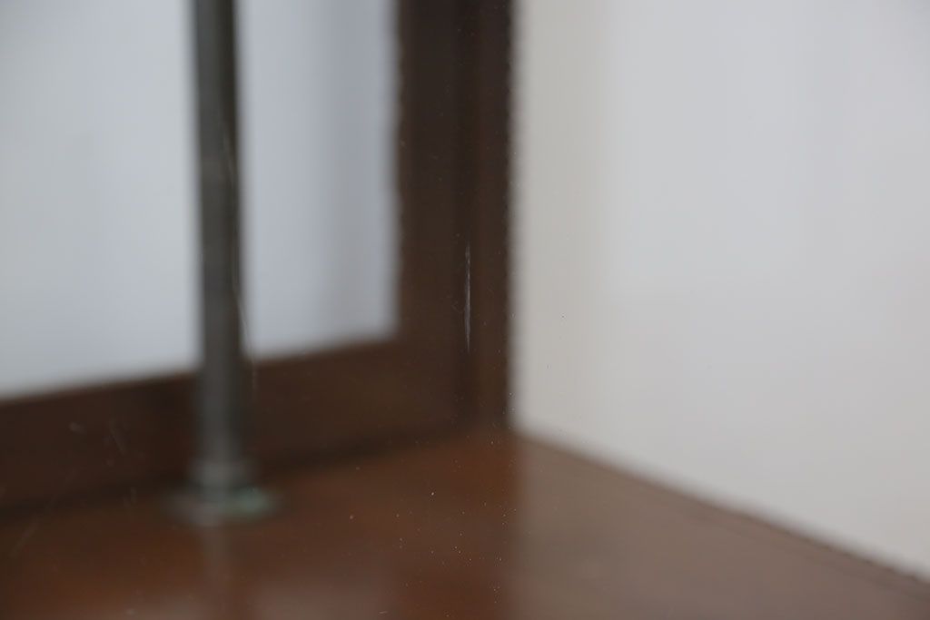 アンティーク家具　大正ロマン　大振り!縦型ガラスケース