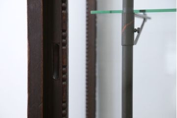 アンティーク家具　大正ロマン　大振り!縦型ガラスケース