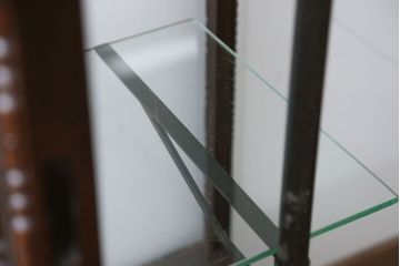 アンティーク家具　大正ロマン　大振り!縦型ガラスケース