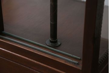 アンティーク家具　大正ロマン　大振り!縦型ガラスケース