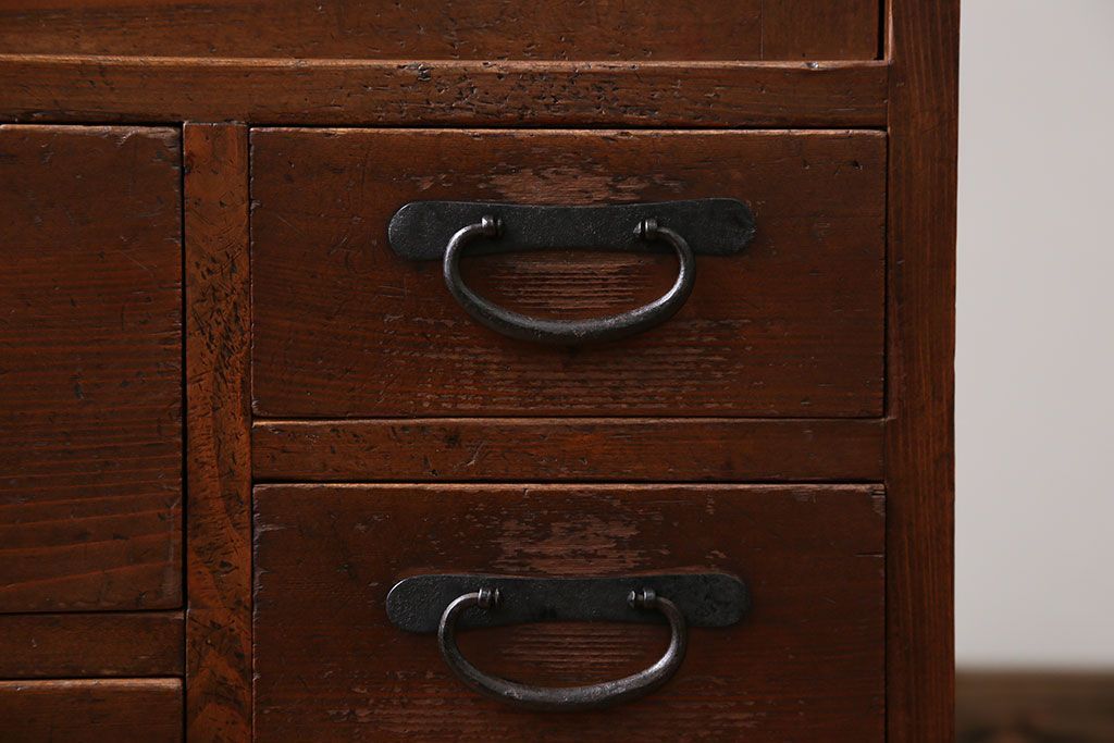 アンティーク家具　 古民具・骨董　小振りな帳場箪笥