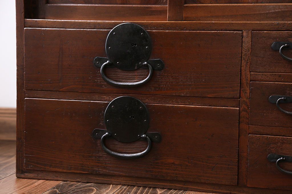 アンティーク家具　 古民具・骨董　小振りな帳場箪笥