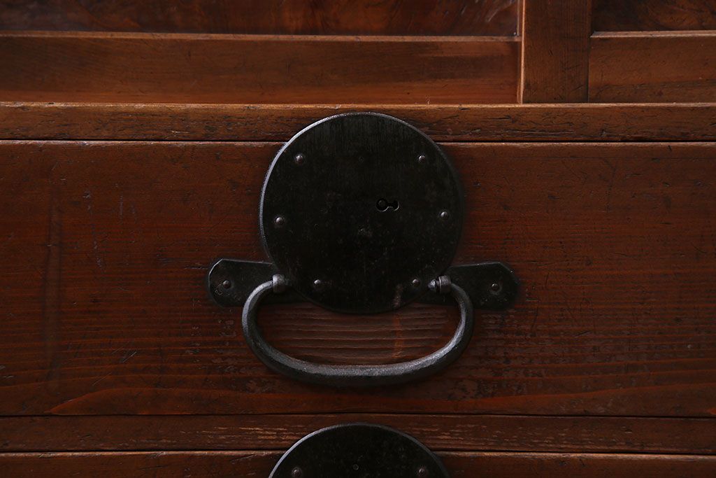 アンティーク家具　 古民具・骨董　小振りな帳場箪笥