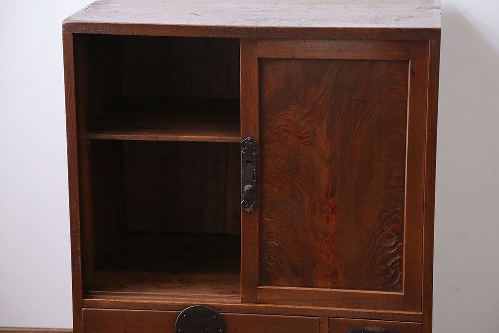 アンティーク家具　 古民具・骨董　小振りな帳場箪笥