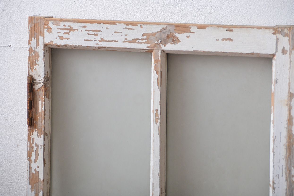 オリジナルペイント　ガラス窓2枚セット