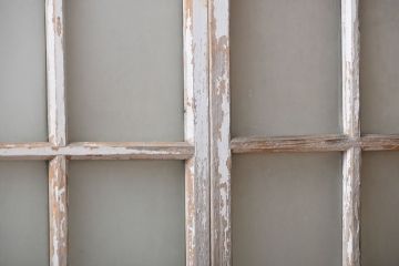 オリジナルペイント　ガラス窓2枚セット