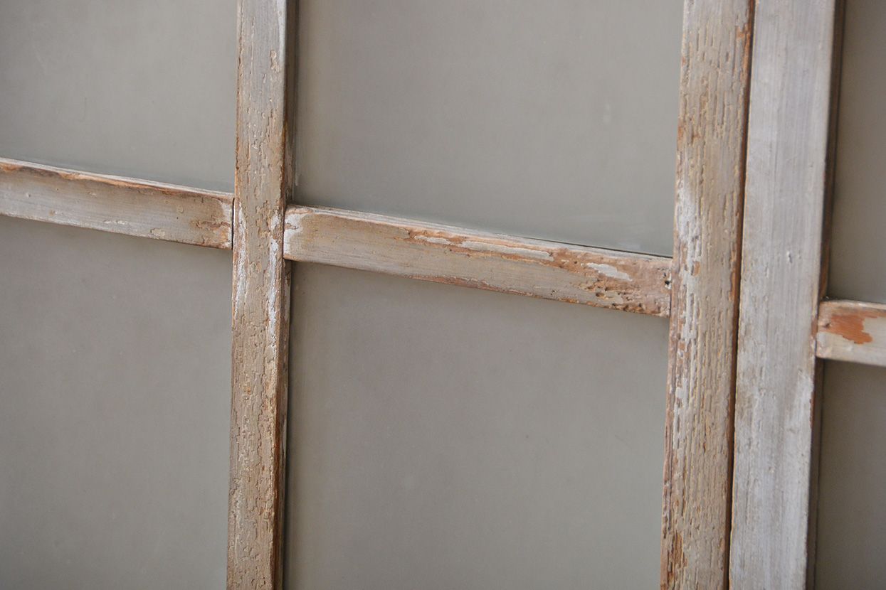 オリジナルペイント　ガラス窓2枚セット