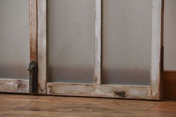 オリジナルペイント　ガラス窓2枚セット