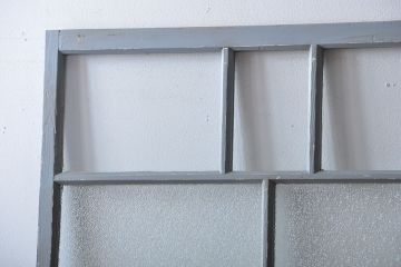 アンティークペイント　ガラス戸2枚セット
