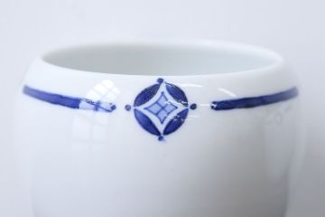 アンティーク雑貨　古い唐木煙草盆1対(火入れ、竹筒)(2)