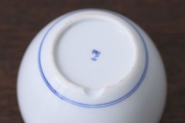 アンティーク雑貨　古い唐木煙草盆1対(火入れ、竹筒)(2)