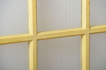 アンティークペイント　ガラス戸