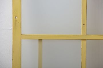 アンティークペイント　ガラス戸