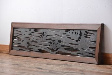 アンティーク雑貨　古民具・骨董　古い木のアンティーク欄間