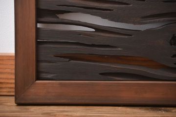 アンティーク雑貨　古民具・骨董　古い木のアンティーク欄間