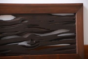 アンティーク雑貨　古民具・骨董　古い木のアンティーク欄間