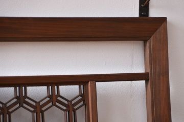 古民具・骨董　組子欄間2枚セット