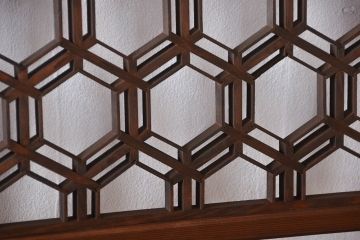 古民具・骨董　組子欄間2枚セット