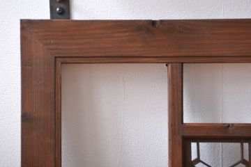 古民具・骨董　組子欄間2枚セット