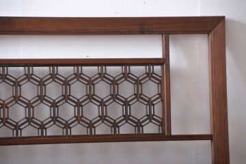 古民具・骨董　組子欄間2枚セット