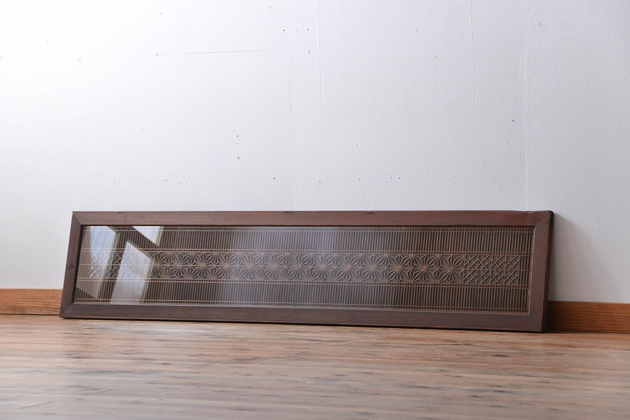欄間　一対　建具 r-06462801-00.jpg