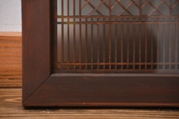 古民具・骨董　ガラス入り欄間(1)