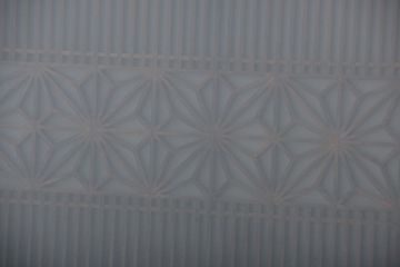 古民具・骨董　ガラス入り欄間(1)