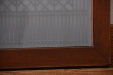 古民具・骨董　ガラス入り欄間(1)