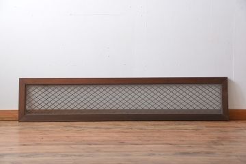 古民具・骨董　ガラス入り欄間(2)