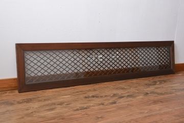 古民具・骨董　ガラス入り欄間(2)